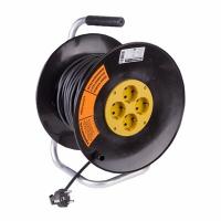 Удлинитель силовой на катушке 4 гнезда с/з 50 м 3х1,5 мм² OPTIMA PROCONNECT (11-7611)