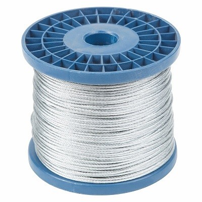 Трос стальной DIN 3055 (6x7) М3 (бобина 200 м) (09-5530)