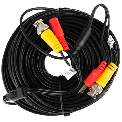 Кабель BNC-BNC для видеонаблюдения (с питанием) L=30m