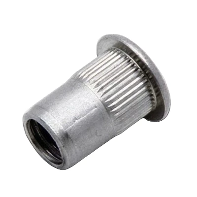 Заклепка резьбовая, стальная оцинкованная цилиндр, М6х1,0х16,0 (1000 шт/уп) (PR08.3525)