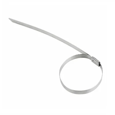 Стяжка кабельная стальная (304) 400x7,9мм (50 шт/уп) (07-0410)