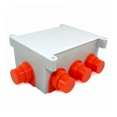 Коробка распределительная 80-0890 для заливки бетоном безгалогенная (HF) 118х76х60 (68 шт/кор) (80-0890)