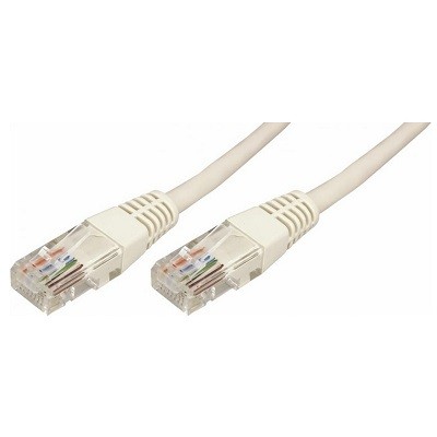 Шнур коммутационный, патч-корд U/UTP RJ45-RJ45, CAT 5e, PVC серый, 5м (18-1007)