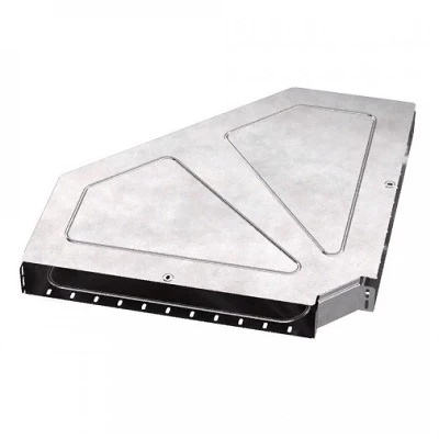 Угол горизонтальный 90 градусов с крышкой Стандарт 600х80 (PR16.0629)