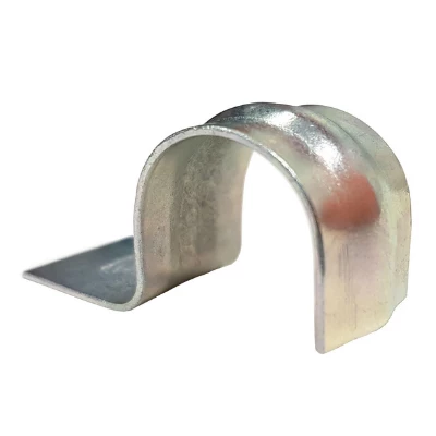 Скоба металлическая однолапковая СМО d25-26 мм для монтажного пистолета (без отверстий) (100 шт/уп) (PR08.2756)