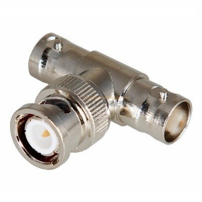 Переход штекер BNC - гнездо BNC x 2 (тройник) (05-3301)