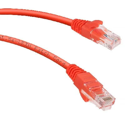 PC-UTP-RJ45-Cat.5e-0.3m-RD-LSZH