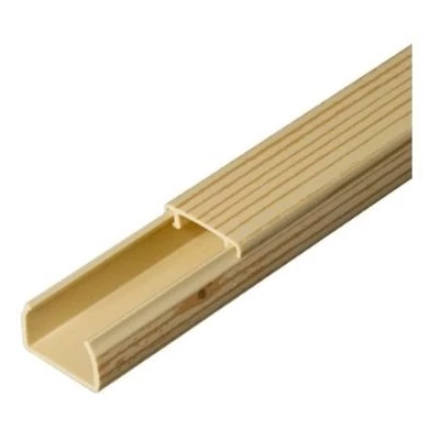 Кабель-канал сосна 2-й замок в п/э 15х10 мм (144 м/уп) (PR03.0179)