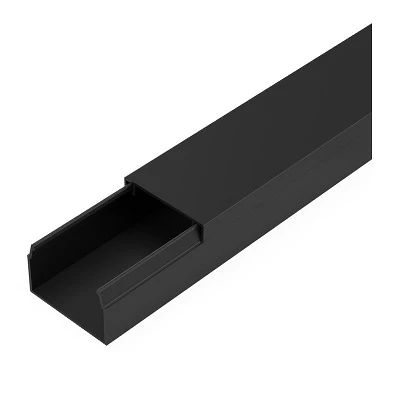 Кабель-канал черный 2-й замок в п/э 60х40 мм (18 м/уп) (PR03.0217)