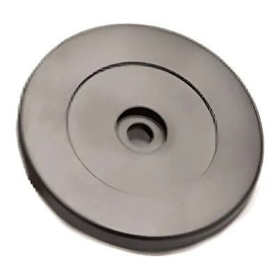 Диск с отверстием, АВС пластик, D50x2x5 EBlack