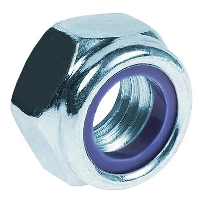 Гайка М12 с контрящим кольцом (DIN 985) (15 шт/уп) (PR08.3669)