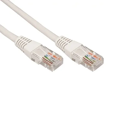 Шнур коммутационный, патч-корд U/UTP RJ45-RJ45, CAT 5e, PVC серый, 7м (18-1008)