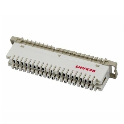 Плинт на 10 пар размыкаемый, маркировка 0-9 (монтаж на рейку) (04-0102)