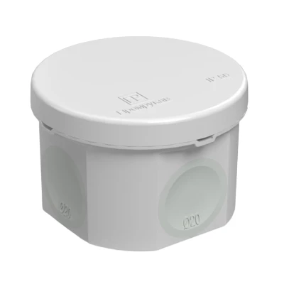 Коробка распределительная 60-0110 для прямого монтажа двухкомпонентная безгалогенная (HF) 70х50 (168шт/кор) (60-0110)