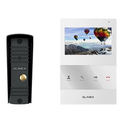 Комплект Slinex SQ-04M + Slinex ML-16HR антик (черный)