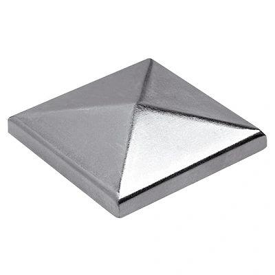 ROOF 10 B - заглушка для столба квадратная, неоцинкованная, 105 мм (арт. 1700064)