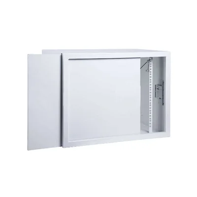 Настенный шкаф АНТИВАНДАЛЬНЫЙ пенал 6U 600×400×327мм (04-2250)