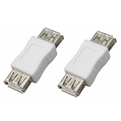 Переходник гнездо USB-А (Female)-гнездо USB-А (Female) (18-1172)