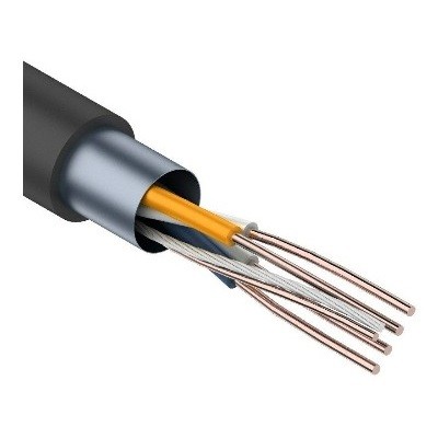 Кабель витая пара F/UTP, CAT 5e, PE, 2PR, 24AWG, OUTDOOR, SOLID, черный (01-0124)