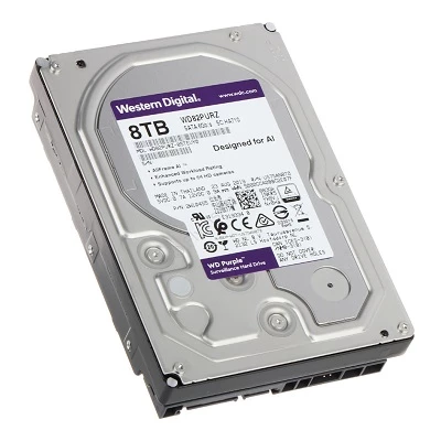 8TB Purple (82PURX) {Serial ATA III, 7200- rpm, 256Mb, 3.5"}