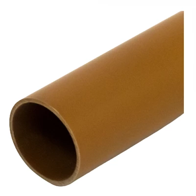 Труба жесткая ПВХ 2-х метровая легкая бук д63 (10м/уп) PR05.0101