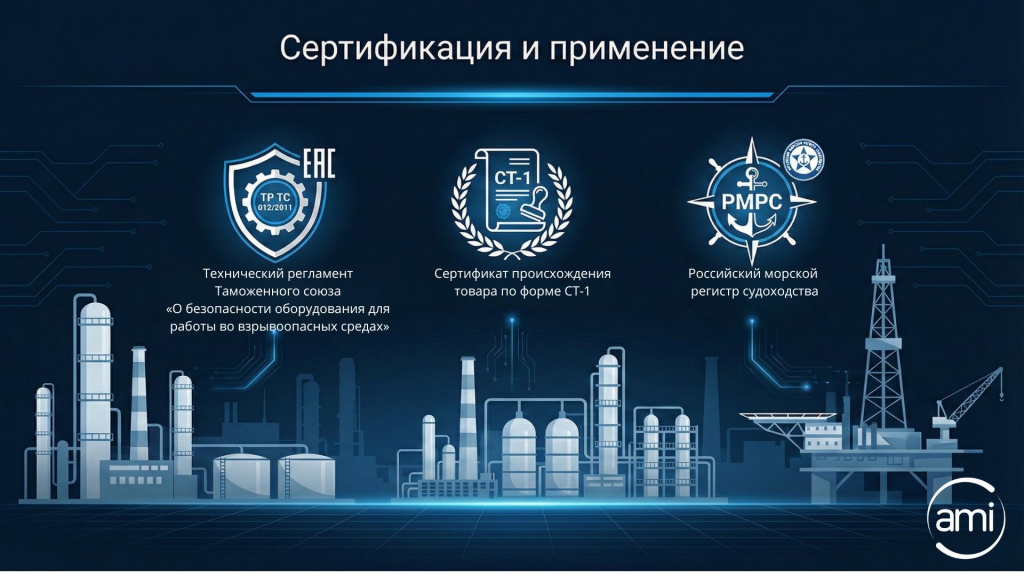 Взрывозащищенное оборудование «Релион» 