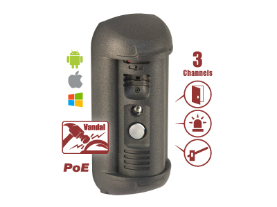 Антивандальная вызывная панель от Beward DS03MP-3L